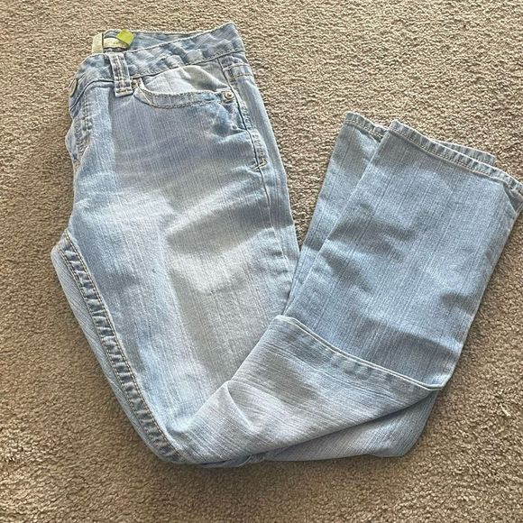 *VINTAGE* Aeropostale Low Rise Skinny Straight Leg Jeans Size 9/10 Short - Picture 6 of 6